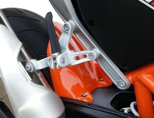 KTM 690 Duke 2012 > Gloss Orange Rear Hugger by Pyramid Plastics