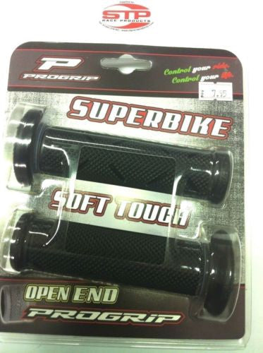 Progrip Superbike 716 Black Single Density Grips & Covers 122mm