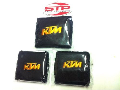 KTM RC8/R Motorcycle 2 x Brake & 1 x Clutch Reservoir Shrouds Socks Cover