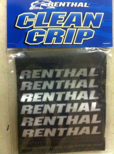 Renthal Road Race Grips,Clean Grip & Glue, Full Diamond Soft Compound G147