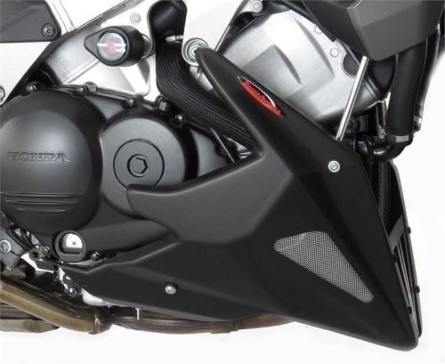Fits Honda VFR800X Crossrunner  15-2021 Belly Pan  Matt Black with Silver Mesh  Powerbronze.2