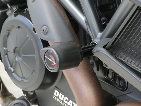 Ducati Diavel  11-2018  Black High Impact  Crash Protection  by Powerbronze  RRP £134