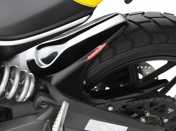 Ducati Scrambler 800 2015 - 2022 Gloss Black Rear Hugger Powerbronze RRP £139