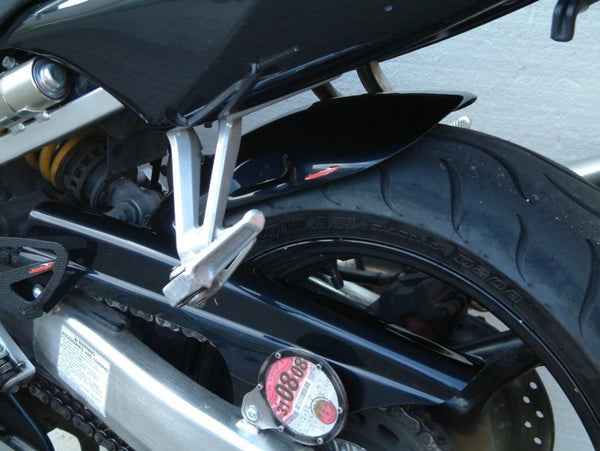 Fits Honda CBR600F  01-2010 Carbon Look Rear Hugger by Powerbronze