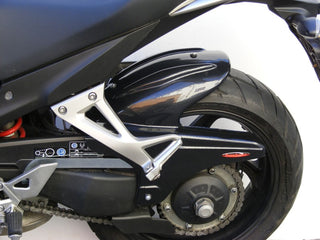 Fits Honda VFR800X Crossrunner 11-2014 Gloss Black Rear Hugger by Powerbronze