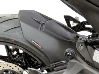 Ducati Monster 950 Plus 21-23 Gloss Black & Silver Mesh Rear Hugger Powerbronze RRP £139