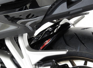 Fits Honda VFR800X Crossrunner  15-2021 Matt Black & Silver Mesh  Rear Hugger Powerbronze