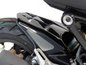 Honda MSX 125 Grom 21-2024 Matt Black & Silver MeshRear Hugger by Powerbronze