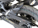 Kawasaki Ninja 400  2018-2023 Carbon Look & Silver Mesh Rear Hugger Powerbronze