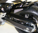 Suzuki GSR750 11-16 & GSX-S 15-16 Carbon Look & Silver Mesh Rear Hugger Powerbronze
