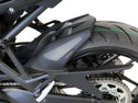 Yamaha XSR 900  2022-2024 Gloss Black & Silver Mesh Rear Hugger by Powerbronze