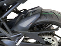 Yamaha XSR 900  2022-2023 Gloss Black & Silver Mesh Rear Hugger by Powerbronze