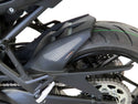 Yamaha XSR 900  2022-2024 Matt Black & Silver Mesh Rear Hugger by Powerbronze