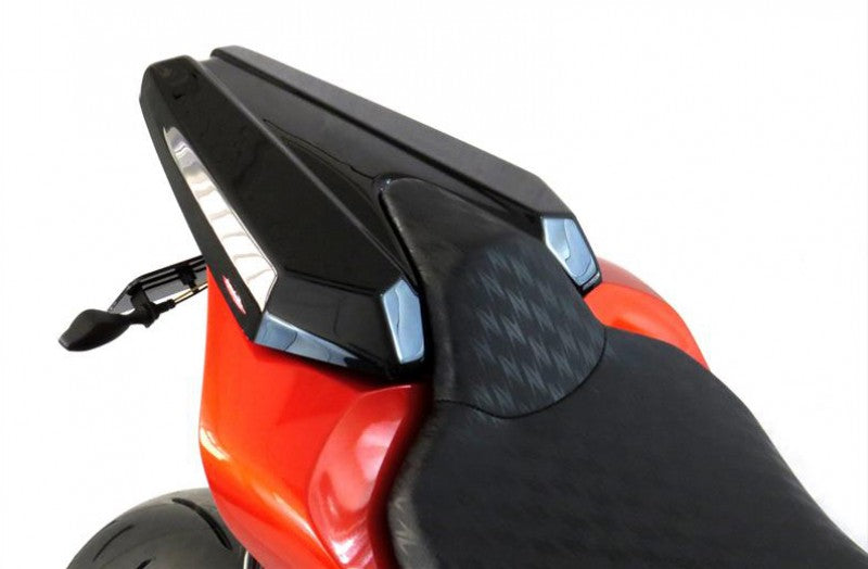 thumbnail image 2 of Powerbronze Gloss Black Seat Cowl / Seat Hump For Kawasaki H2 SX (2018-2025) – 310-K121-003, Made In UK 2 of 6
