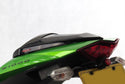 Kawasaki Z1000  10-2013 Carbon Look & Silver Mesh Seat Cowl Seat Hump Powerbronze RRP £90