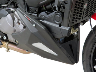 Ducati Monster 950  2021-2023 Belly Pan GLOSS Black with Silver Mesh Powerbronze.RRP £160