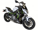 Kawasaki  Z650 RS 22-2025  Belly Pan  Matt Black & Silver Mesh by Powerbronze.