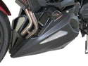 Kawasaki Z500/SE 24-25  Belly Pan Carbon Look with Silver Mesh by Powerbronze