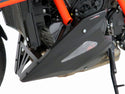 KTM 1390 Superduke R 24-2025  Belly Pan Carbon Look & Silver Mesh Powerbronze BSB