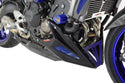 Yamaha FZ-09 (not Tracer) 2013-2016 Belly Pan Black Finish with Blue Mesh Powerbronze