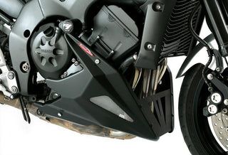 Yamaha FZ-1N & FZ-1 Fazer 06-2015  Belly Pan Gloss Black with Silver Mesh by Powerbronze