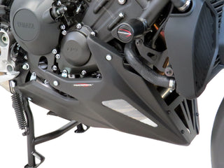 Yamaha Niken & GT 18-2023  Belly Pan Gloss Black with Silver Mesh by Powerbronze..RRP £172