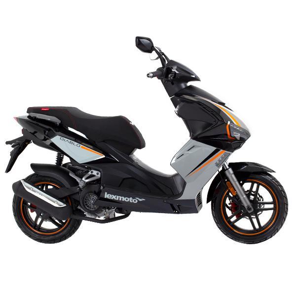 2025 Lexmoto Diablo 50cc EFI E5        LJ50QT-9M-E5. £1679.99
