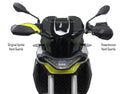 Aprilia Tuareg 660  2022-2023 Handguard/Wind Deflectors by Powerbronze