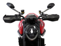 Ducati Monster 950 21-25 Matt Black Handguard/Wind Deflectors Powerbronze