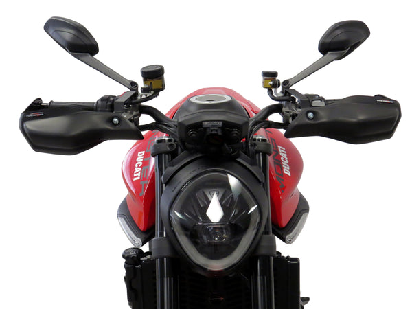 Ducati Monster 950 21-23 Matt Black Handguard/Wind Deflectors Powerbronze