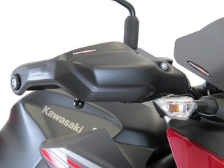 Kawasaki Z400  19-2023 Matt Black Handguard/Wind Deflectors Powerbronze