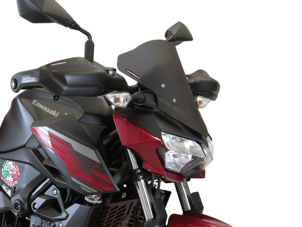 Kawasaki Z400 2019 - 2024 Matt Black Handguard/Wind Deflectors Powerbronze