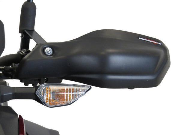 Kawasaki Z500/SE   2024 Matt Black Handguard/Wind Deflectors Powerbronze