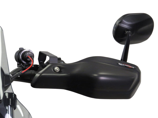 Moto Guzzi V7 Special Edition 2023  Matt Black Handguard/Wind Deflectors Powerbronze