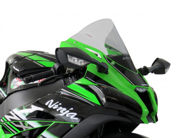 Kawasaki ZX10-R  16-2020  Airflow Dark Tint DOUBLE BUBBLE SCREEN by Powerbronze.