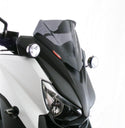 Yamaha X-MAX 125  13-2016  Airflow Dark Tint DOUBLE BUBBLE SCREEN by Powerbronze.