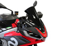 Aprilia Tuono V4 21-2024  Airflow Dark Tint DOUBLE BUBBLE SCREEN Powerbronze