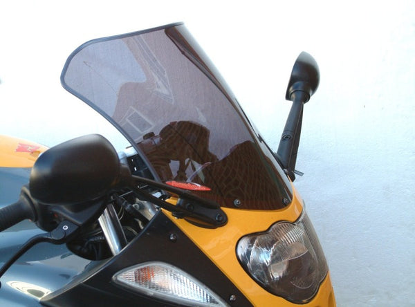 BMW R1100S  98-2005 Airflow Light Tint Double Bubble Screen Powerbronze