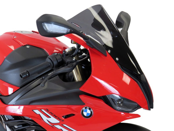 BMW S1000RR 19-2023  Airflow Dark Tint DOUBLE BUBBLE SCREEN by Powerbronze
