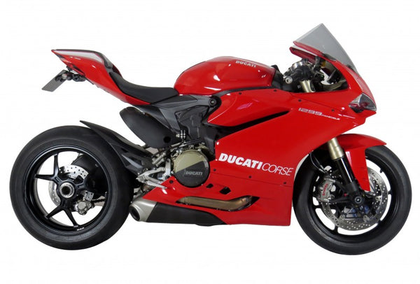 Ducati 959 Panigale 16-2019  Airflow  Light Tint DOUBLE BUBBLE SCREEN by Powerbronze
