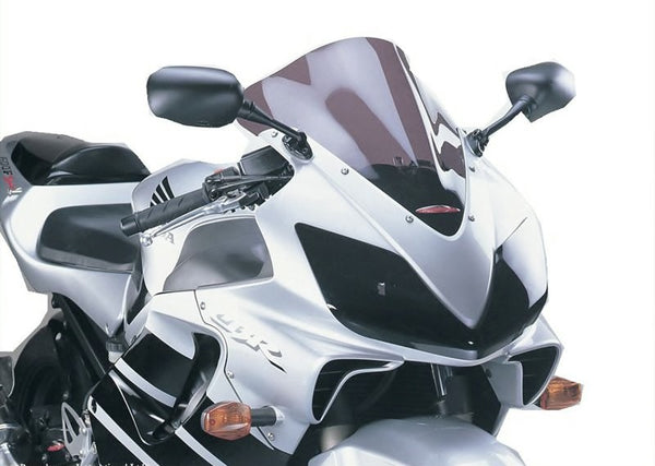 Honda CBR600F   01-2010  Airflow Light Tint DOUBLE BUBBLE SCREEN by Powerbronze