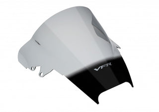 Fits Honda VFR800F 98-2001  Airflow Light Tint DOUBLE BUBBLE SCREEN by Powerbronze