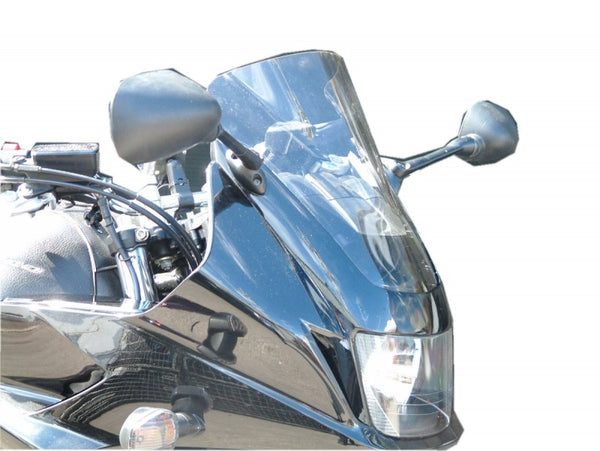 Fits Honda CB1300S  05-2014 Airflow Dark Tint DOUBLE BUBBLE SCREEN by Powerbronze