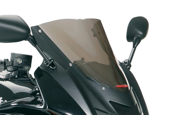 Kawasaki Z750S  05-2007  Airflow Dark Tint DOUBLE BUBBLE SCREEN by Powerbronze