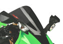 Kawasaki ZX-10R  08-2010  Airflow Light Tint DOUBLE BUBBLE SCREEN by Powerbronze