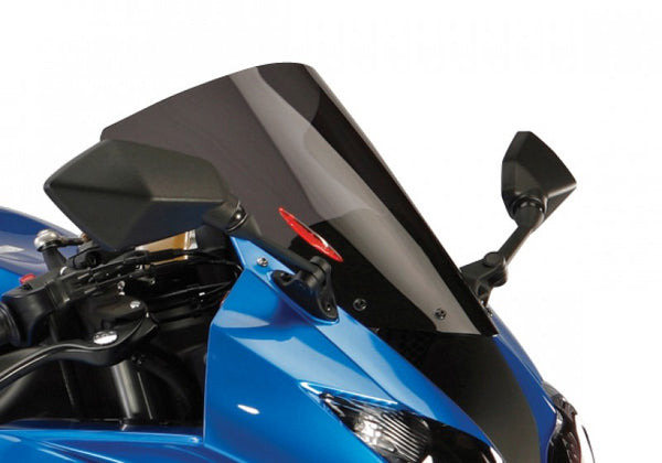 Kawasaki ZX6-R  09-2017  Airflow Dark Tint DOUBLE BUBBLE SCREEN by Powerbronze