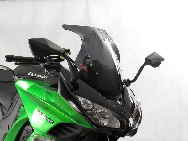 Kawasaki Z1000SX  11-2016  Airflow Dark Tint DOUBLE BUBBLE SCREEN by Powerbronze