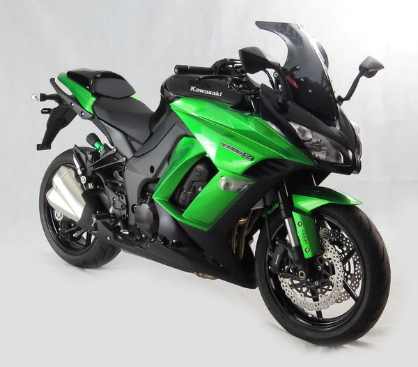 Kawasaki Z1000SX  11-2016  Airflow Light Tint DOUBLE BUBBLE SCREEN by Powerbronze