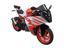 KTM RC 390  22-2023  Airflow Dark Tint DOUBLE BUBBLE SCREEN by Powerbronze.