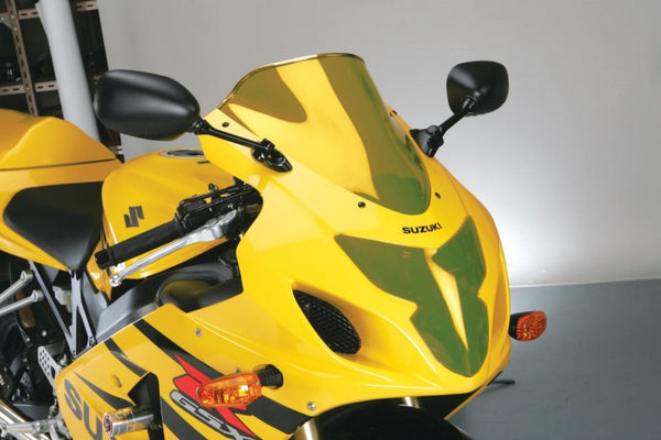 Suzuki GSX-R600  04-2005  Airflow Light Tint DOUBLE BUBBLE SCREEN by Powerbronze.